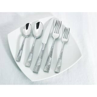 Oneida Cheviot 1810 Stainless Steel Dinner Forks (Set of 12) T389FDNF