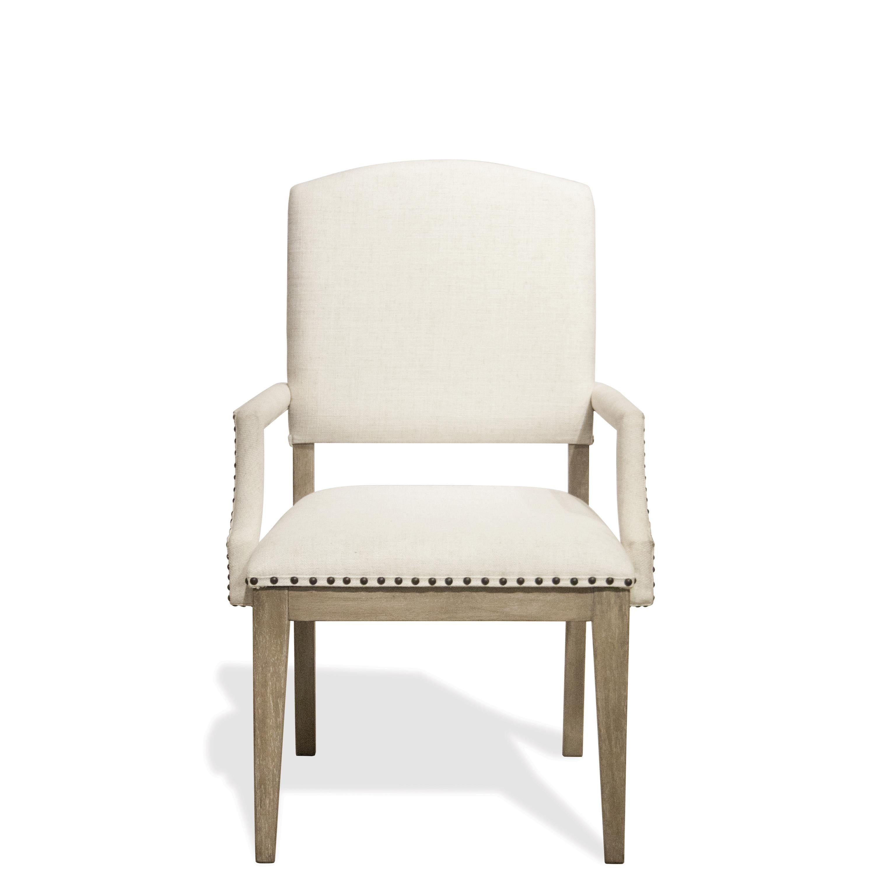 Charleston Upholstered Dining Arm Chair