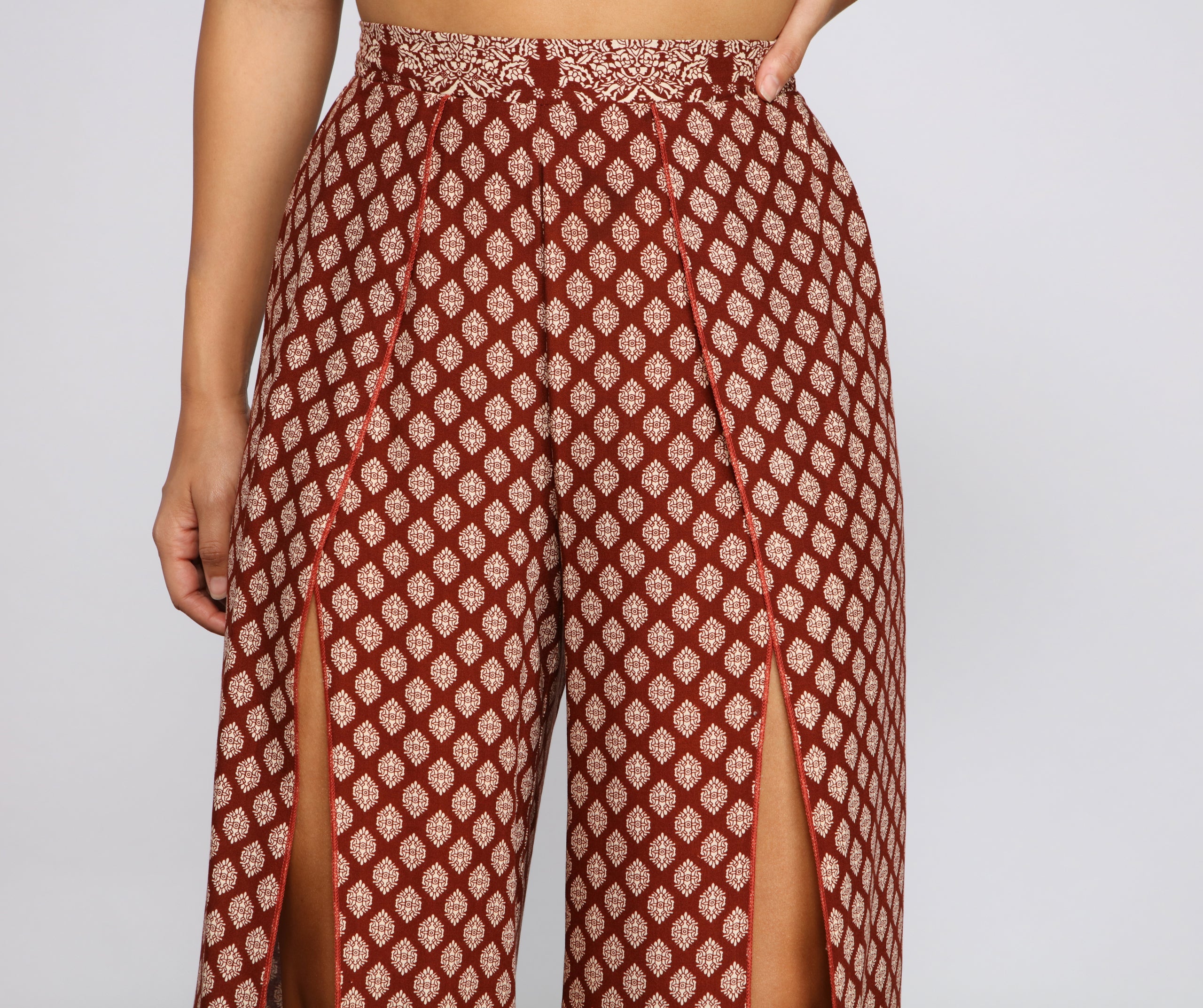 Bohemian Gaze High Waist Pants