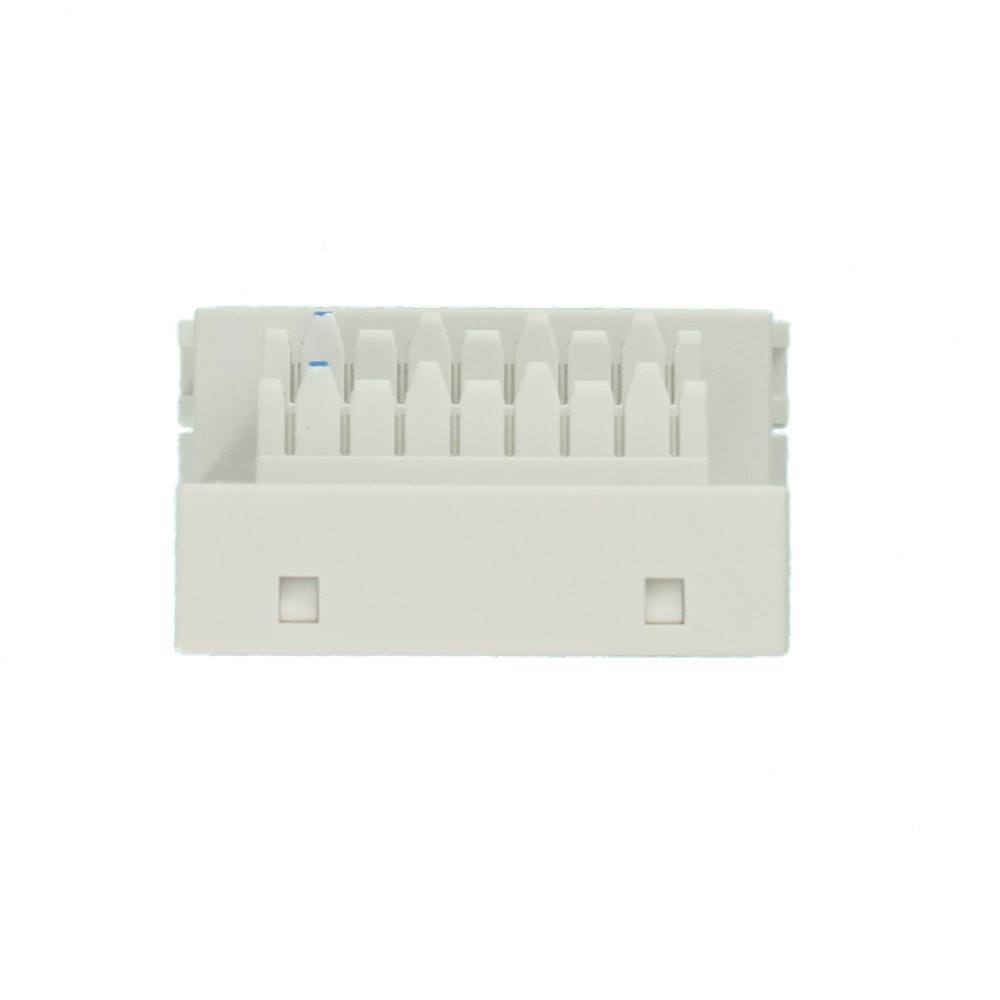 Leviton VGA 110-Termination Multimedia Outlet System (MOS) Monitor Module White 41295-VMW