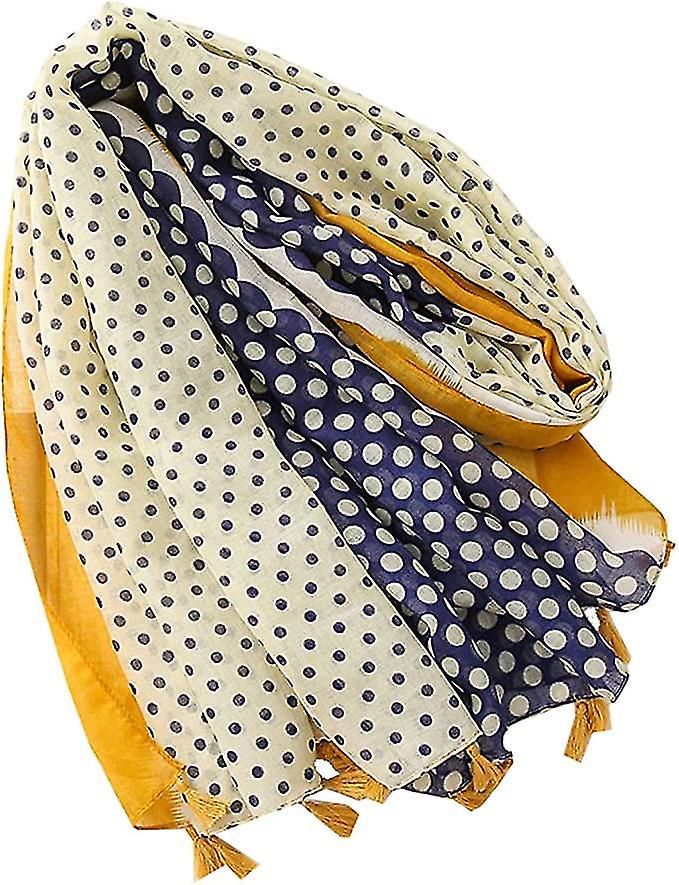 Women's Scarves Wraps Lightweight Scarf Presents For Ladies(1pcs，yellow)