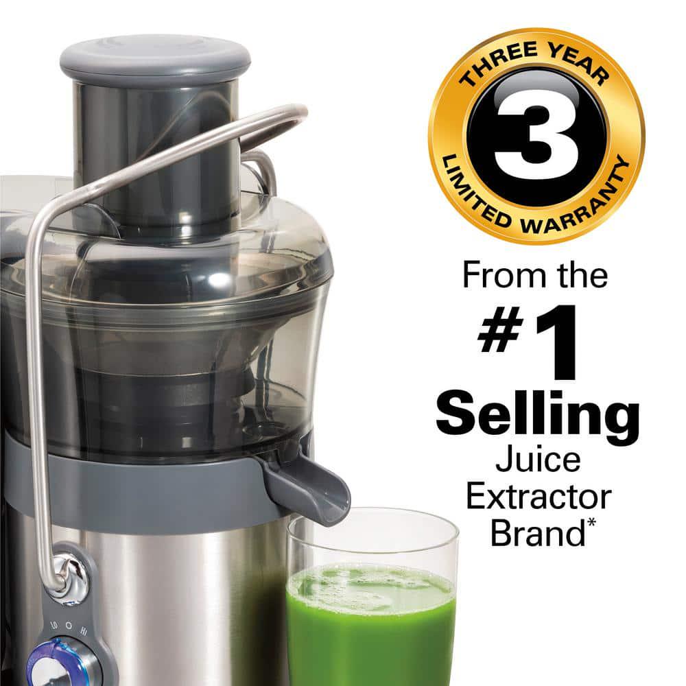 Hamilton Beach Premium Big Mouth 2Speed Stainless Steel Juice Extractor