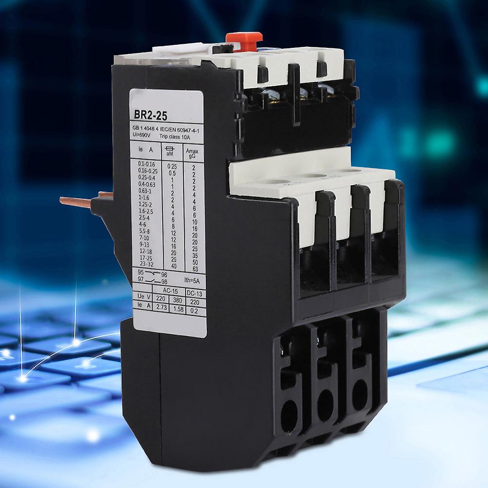 Br2-25 Electric Adjustable Motor Protection Thermal Overload Relay