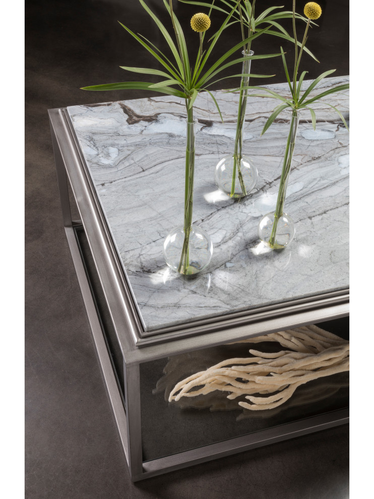 Treville Rectangular Cocktail Table   Contemporary   Coffee Tables   by HedgeApple  Houzz