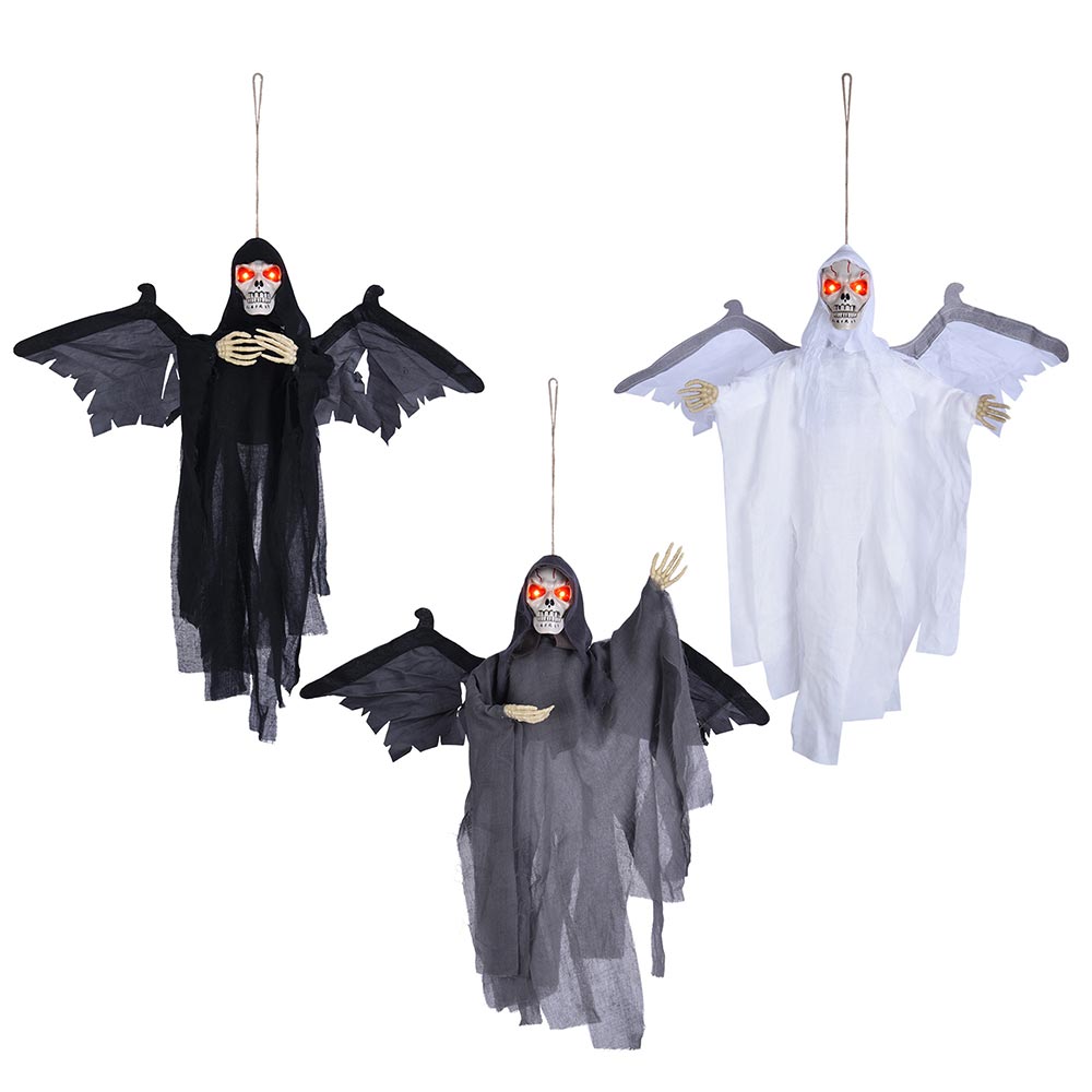 Yescom Animated Skeleton Props w/ Wings Sound Activated Lighted