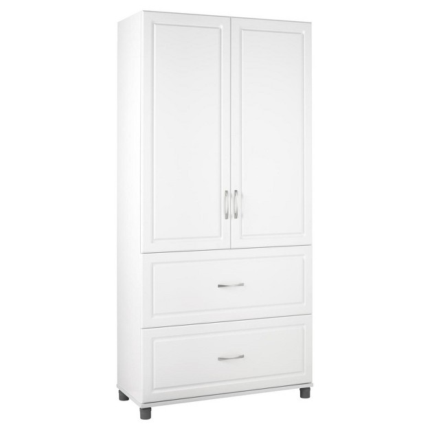 Boost 2 Door 2 Drawer Storage Cabinet White Room amp Joy