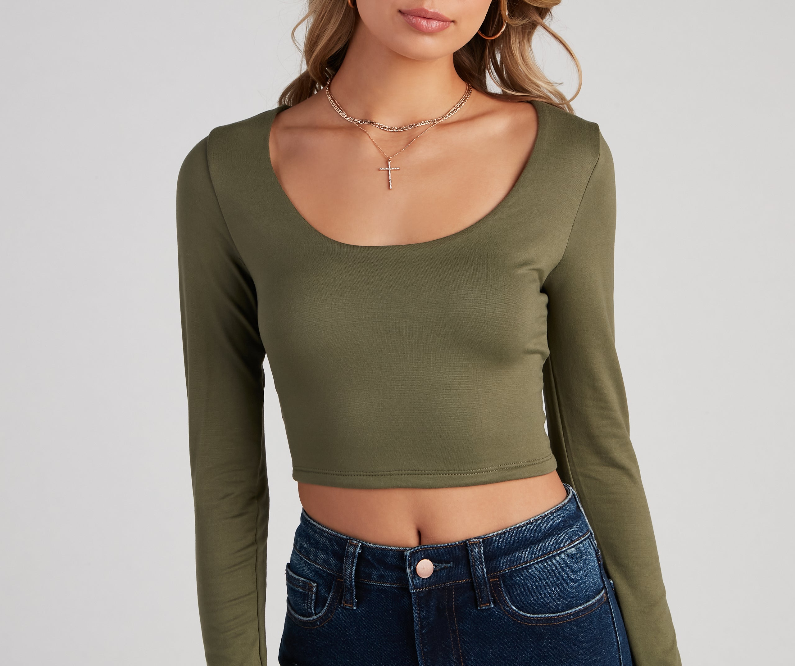 Serve It Up Crop Top