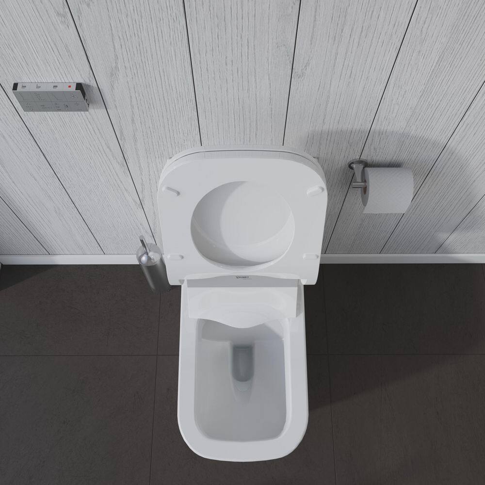 Duravit SensoWash Starck Electric Bidet Seat for Elongated Toilet in White 610300001001300