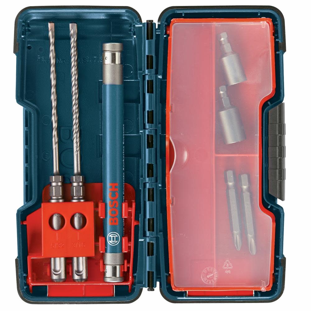 Bosch 7 pc. SDS-plus Bulldog Anchor Drive Installation Kit HC2309 from Bosch