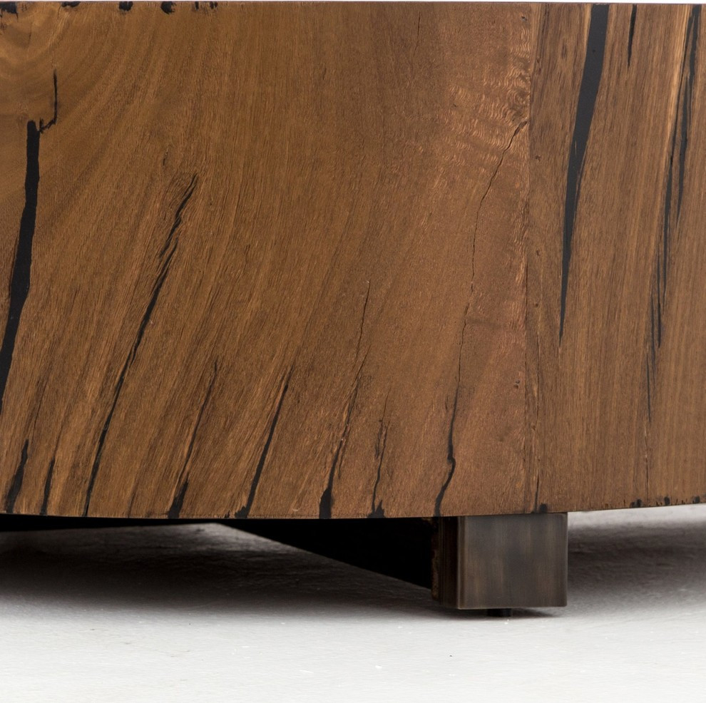 Orion Round End Table  Natural Yukas   Contemporary   Side Tables And End Tables   by Virgil Stanis Design  Houzz