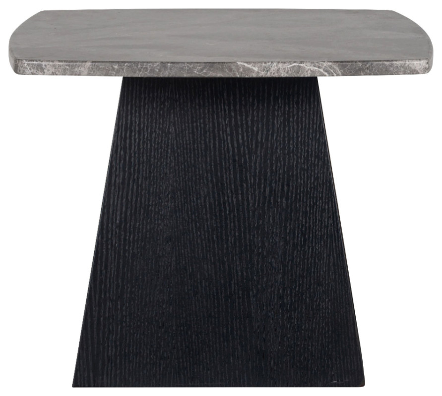 Square Marble End Table  OROA Geisha   Transitional   Side Tables And End Tables   by Oroa   Distinctive Furniture  Houzz