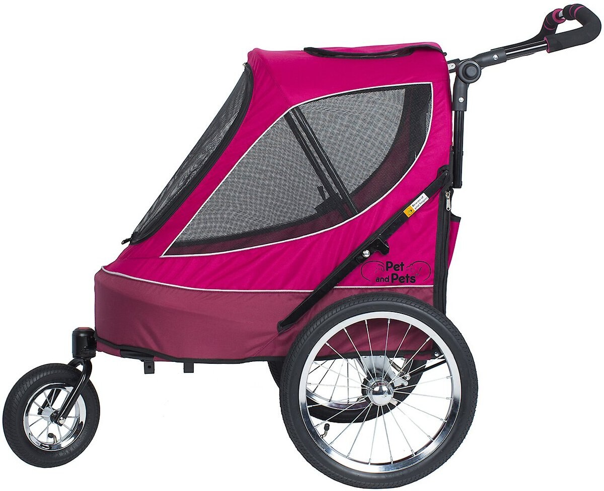 Petique All Terrain Dog and Cat Jogging Stroller