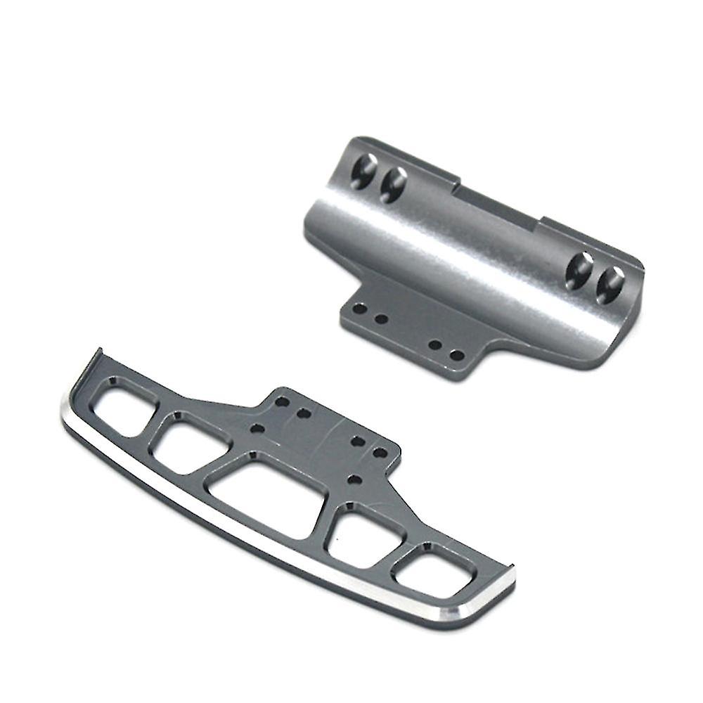 Metal Front And Rear Bumper With Vent For 284131 K969 K979 K989 K999 P929 P939 1/28 Rc Car Upgrade