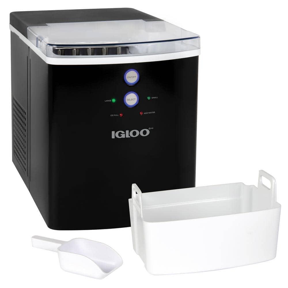 IGLOO 33 lb Portable Ice Maker in Black