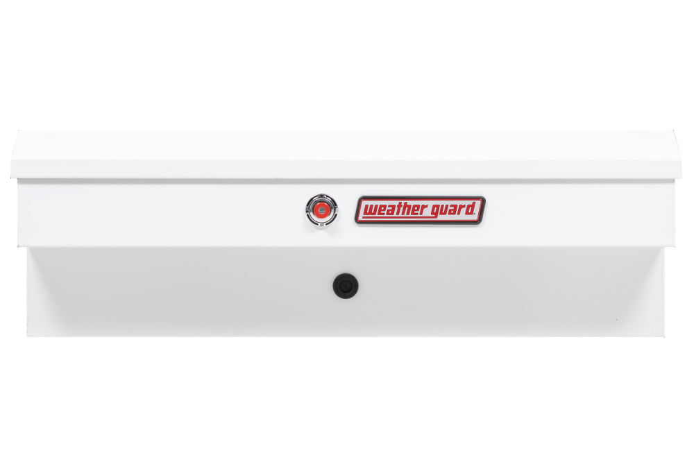 Weather Guard 41 Lo-Side Truck Tool Box Steel White