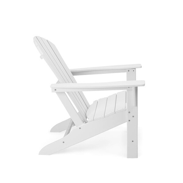 Plastic All Weather Outdoor Patio Foldable Adirondack Chair