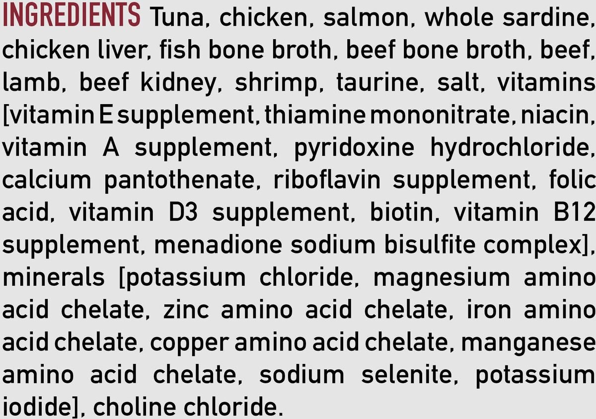 ORIJEN Tuna， Salmon + Beef Entree in Bone Broth Wet Cat Food