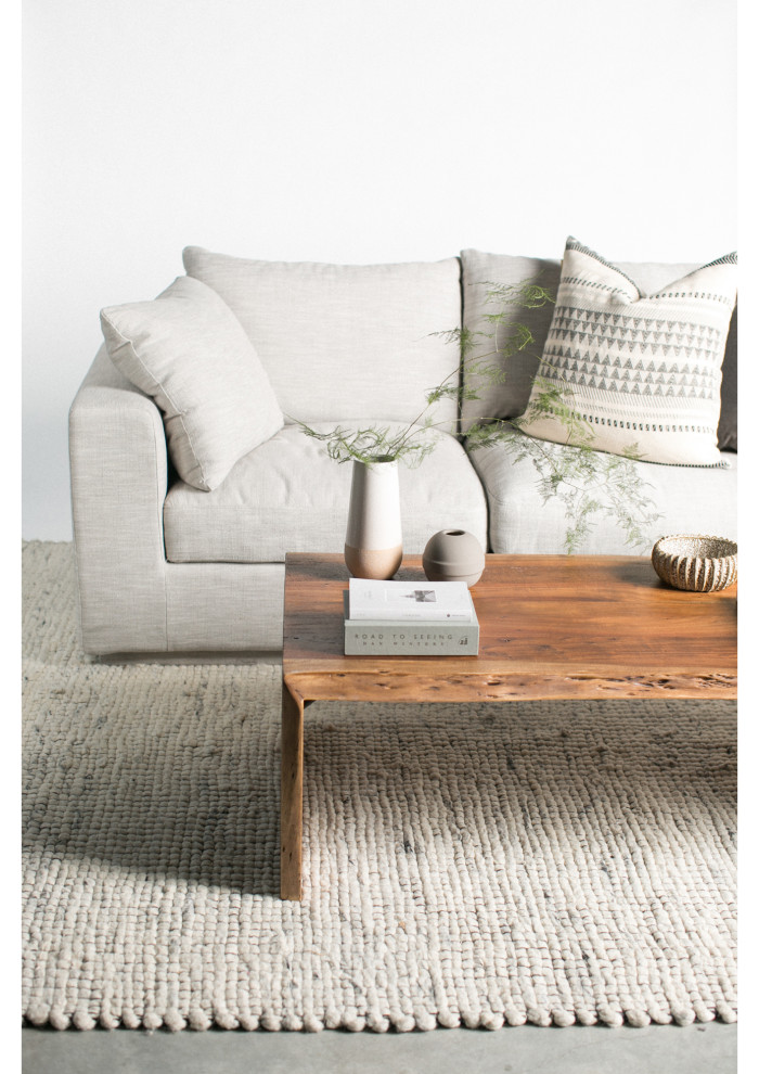 Scandinavian Tyrell Coffee Table Smoked   Brown   Scandinavian   Coffee Tables   by PARMA HOME  Houzz