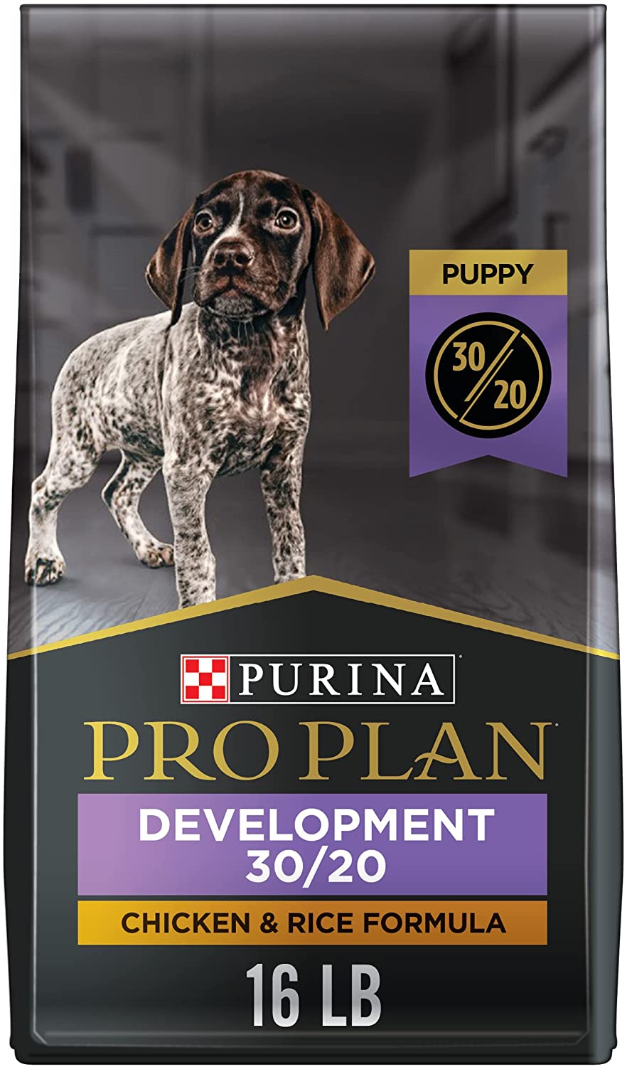 Purina Pro Plan Puppy Sport Development 30/20 Chicken and Rice High Protein Dry Puppy Food - 16 lb. Bag