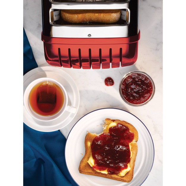 Dualit Red Newgen Toaster 10x9x8