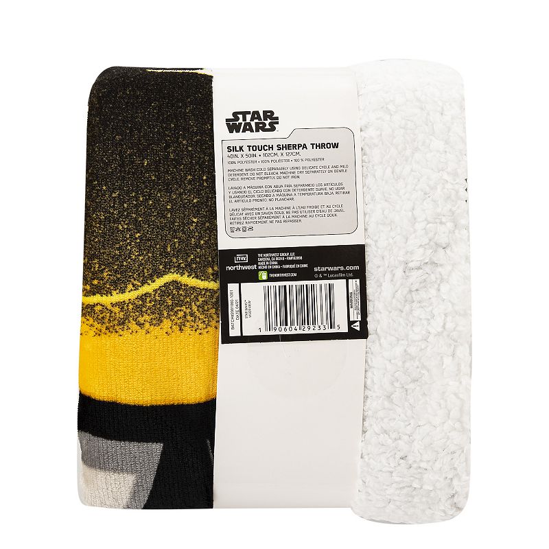 Star Wars Visor View Silk Touch Sherpa Throw