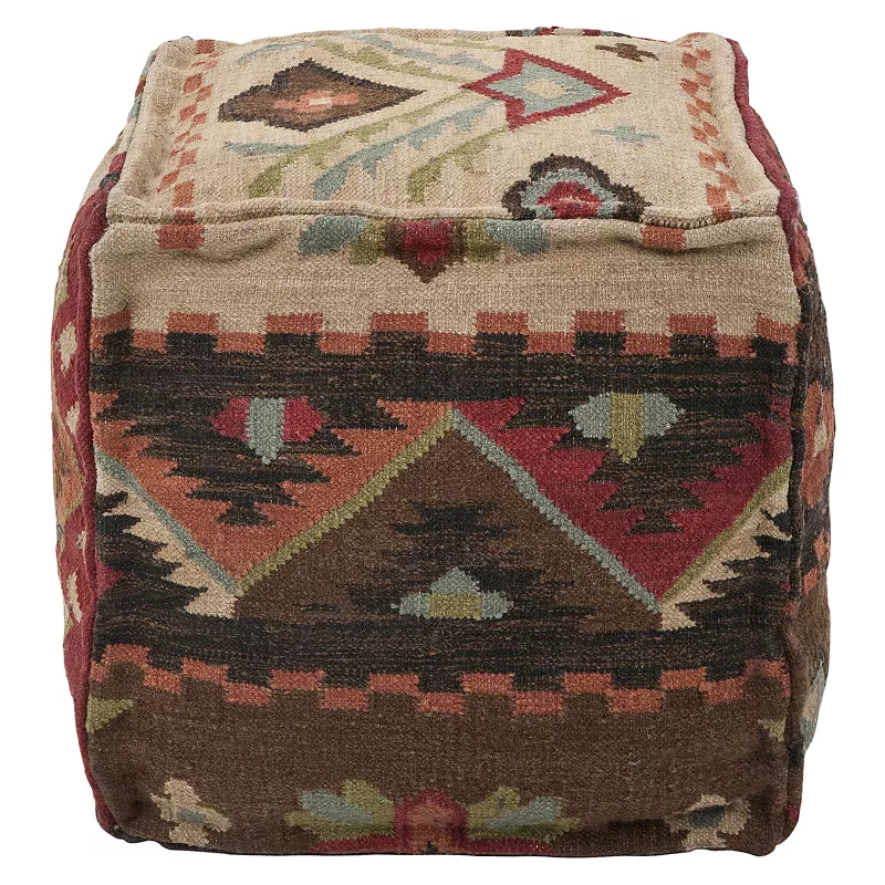 Artisan Weaver Bennington Southwestern Pouf