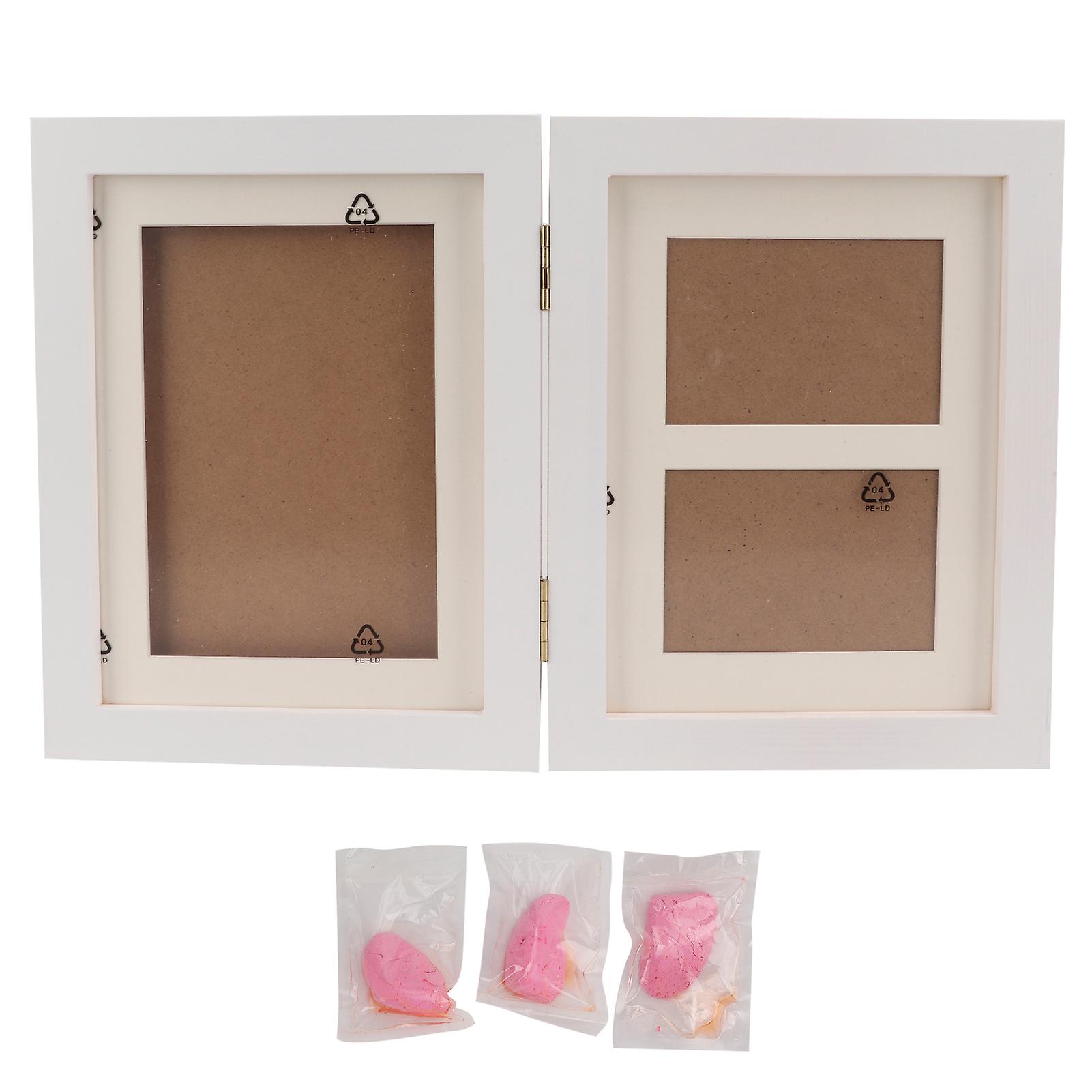 Pet Paw Print Photo Frame Cat Pawprints Picture Frame And Imprint Kit For All Breeds Petspink