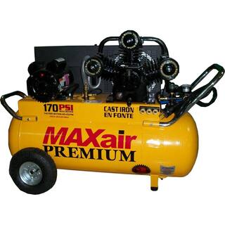 Maxair 25-Gal. Portable Electric Powered Air Compressor P5125H1-MAP