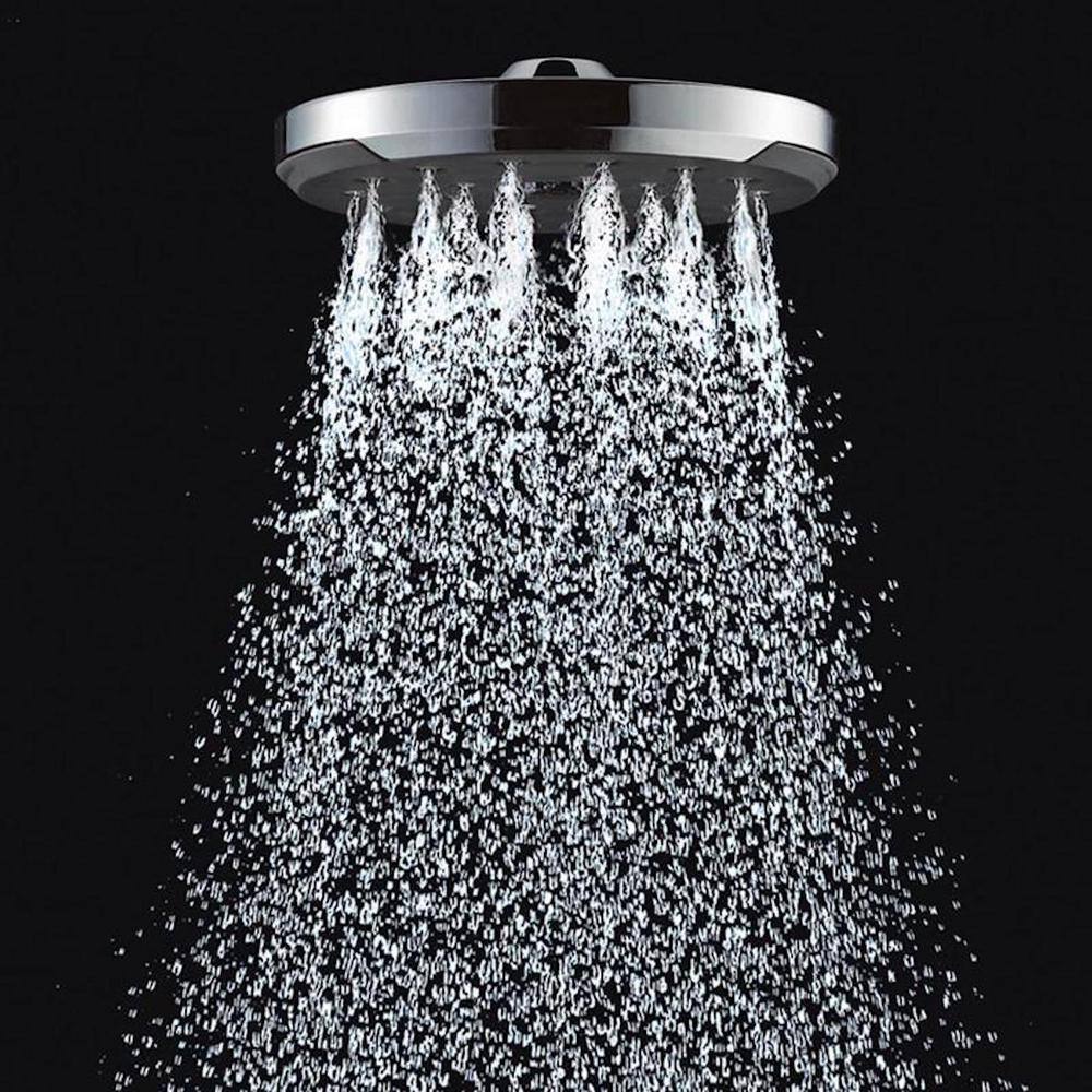 Methven Kiri 1-Spray 5 in. Single Wall Mount Low Flow Handheld Shower Head in Chrome SJK23−LF2H