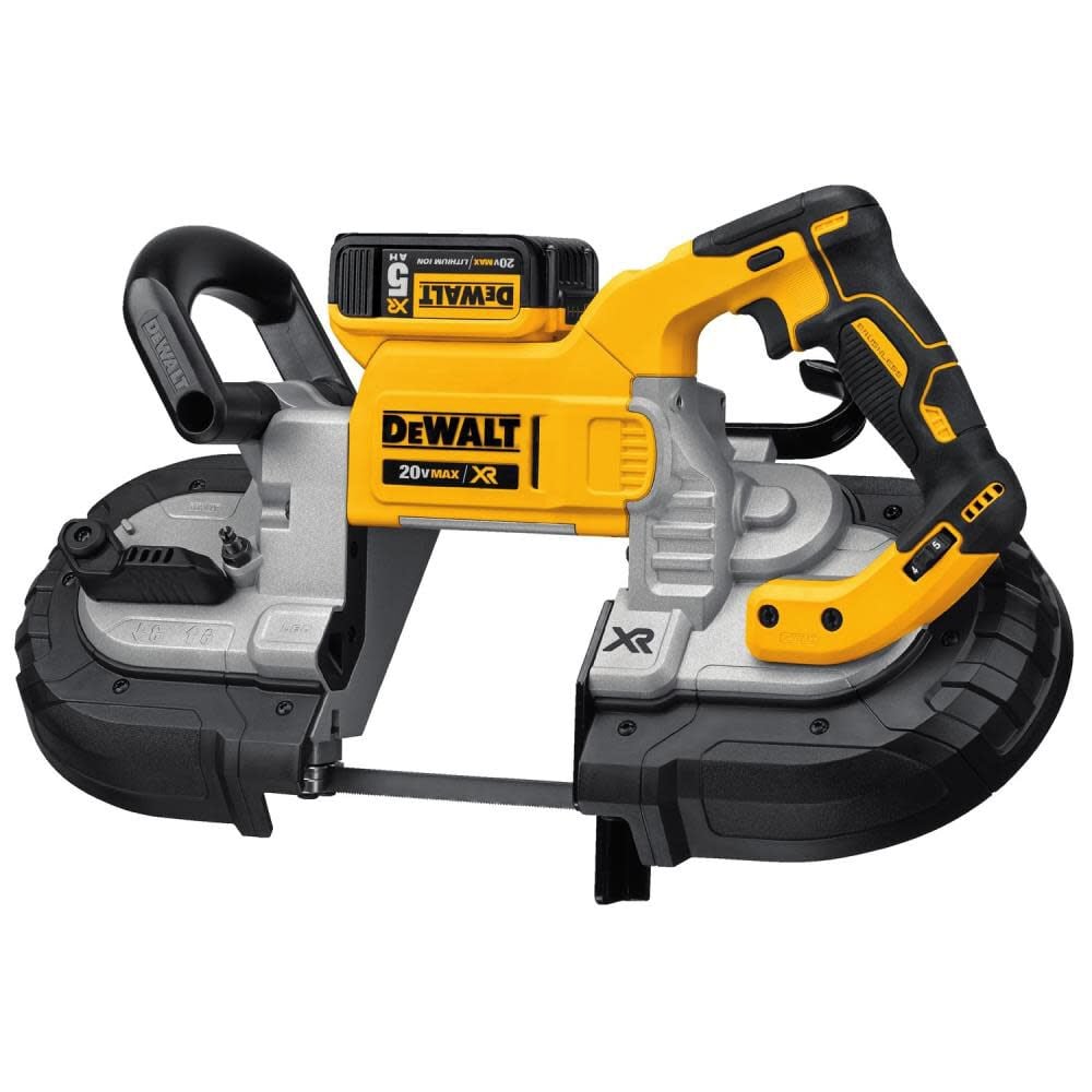 DEWALT 20-volt MAX XR Brushless Deep Cut Band Saw Kit DCS374P2 from DEWALT