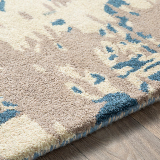 Banshee Wool Global Dark Blue Rug