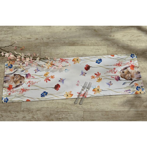 Enchantment Bunny Table Runner 14x42