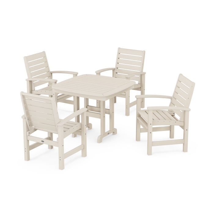 Polywood Signature 5-Piece Dining Set PWS1249-1