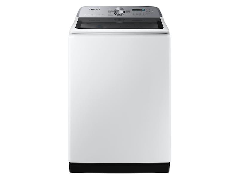 Samsung WA54CG7150AW 5.4 Cu. Ft. Smart Top Load Washer With Pet Care Solution And Super Speed Wash In White