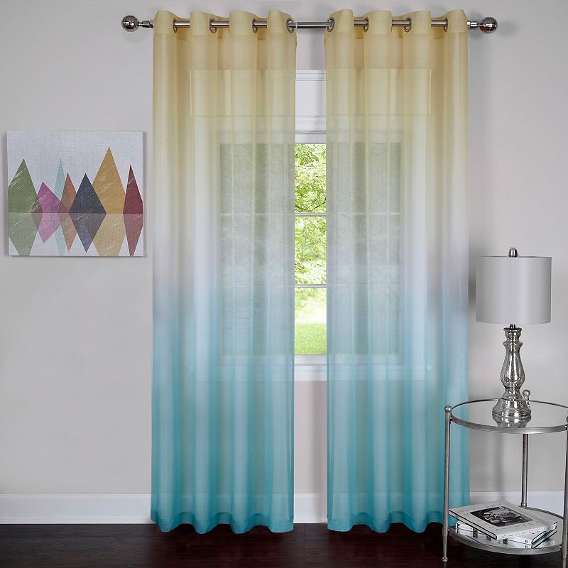 Achim 1-Panel Rainbow Window Curtain