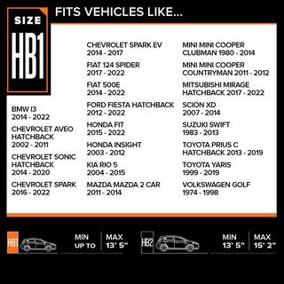 Budge Protector IV 161 in. x 59 in. x 51 in. Cover Size HB-1 Hatchback AHB-1