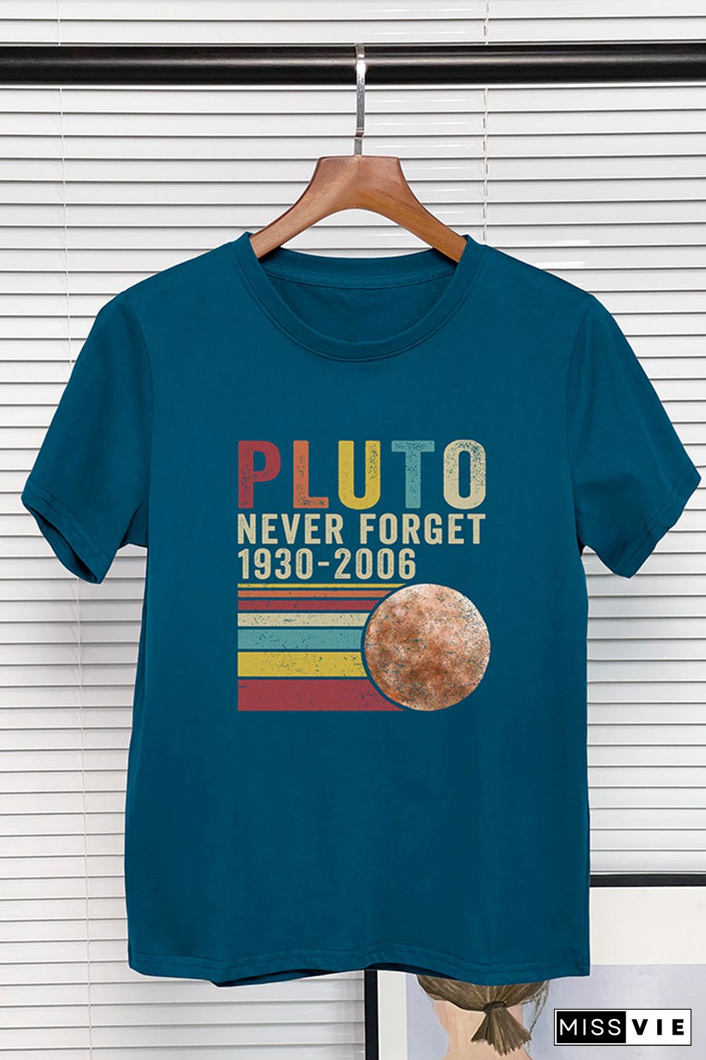 Pluto Never Forget Graphic Tee