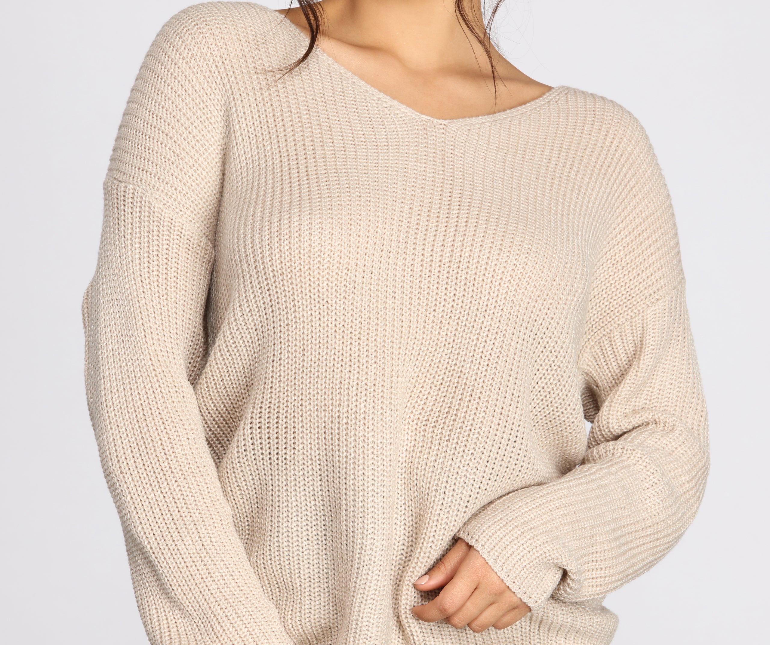 Must Have Knot Back Sweater