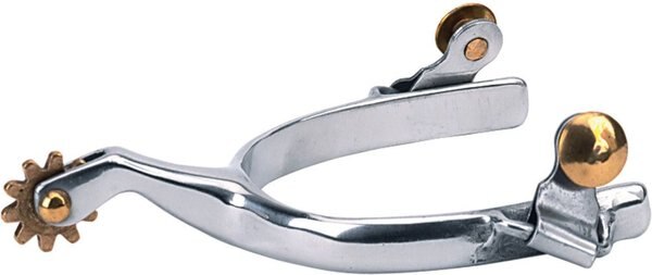 Weaver Leather Plain Band Men's Roping Spurs