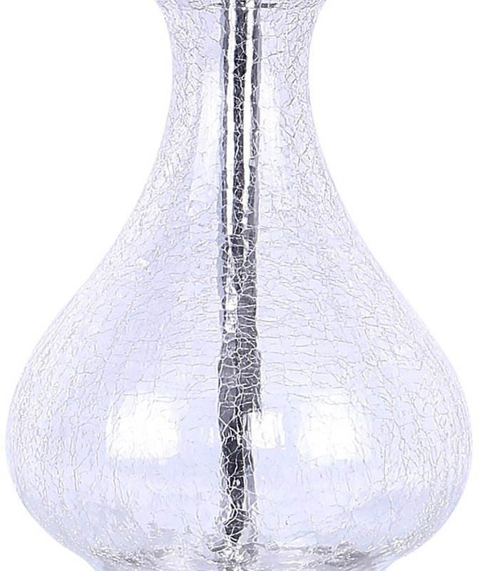 Jasmine Clear Crackle Glass Accent Lamp