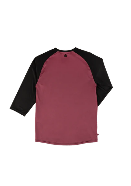 Sombrio Mayhem 2 Long Sleeve MTB Jersey - After Ride Wine