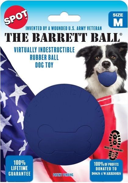 Ethical Pet Barrett Ball Dog Toy