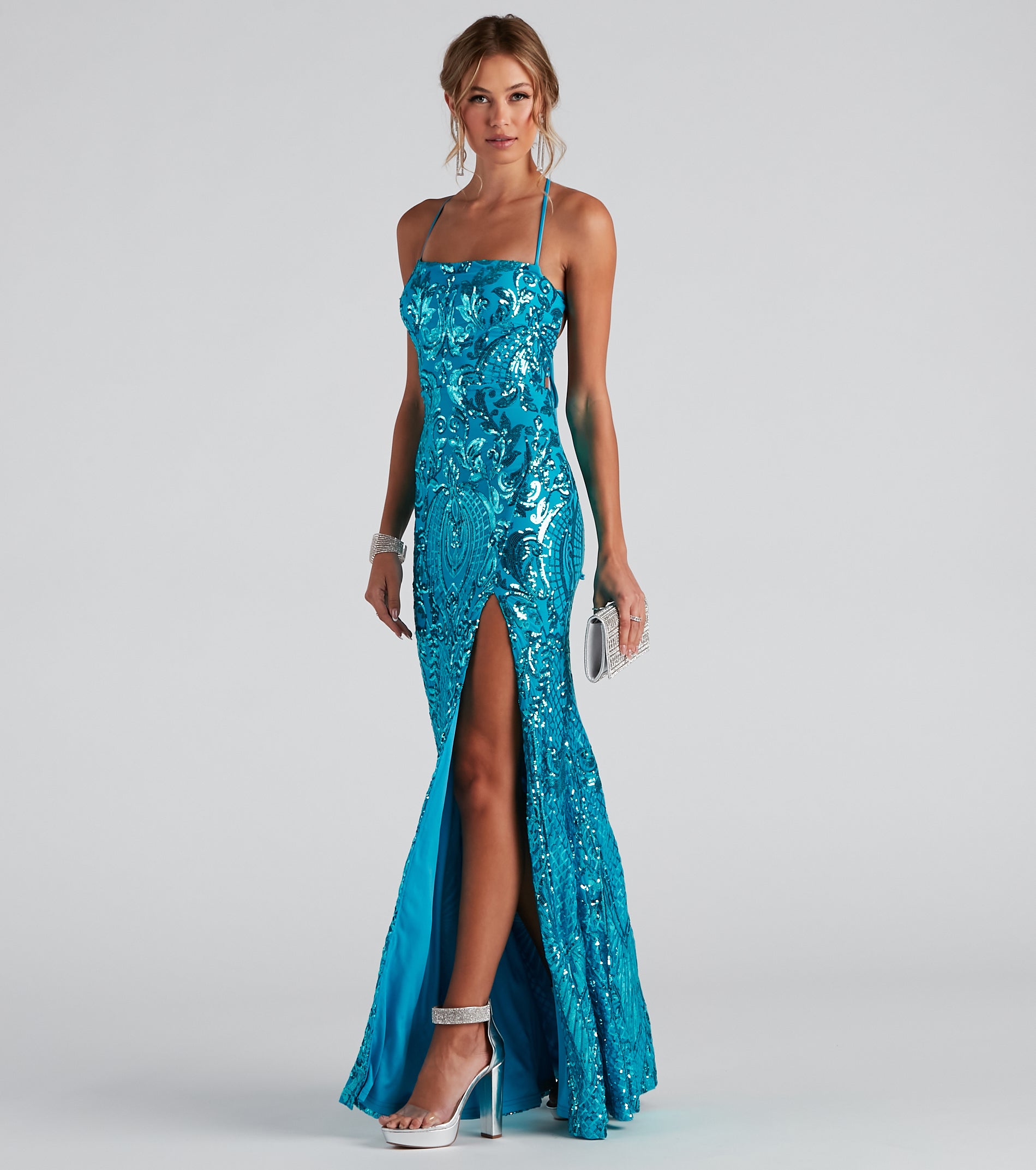 Rowena Sequin Mermaid Dress