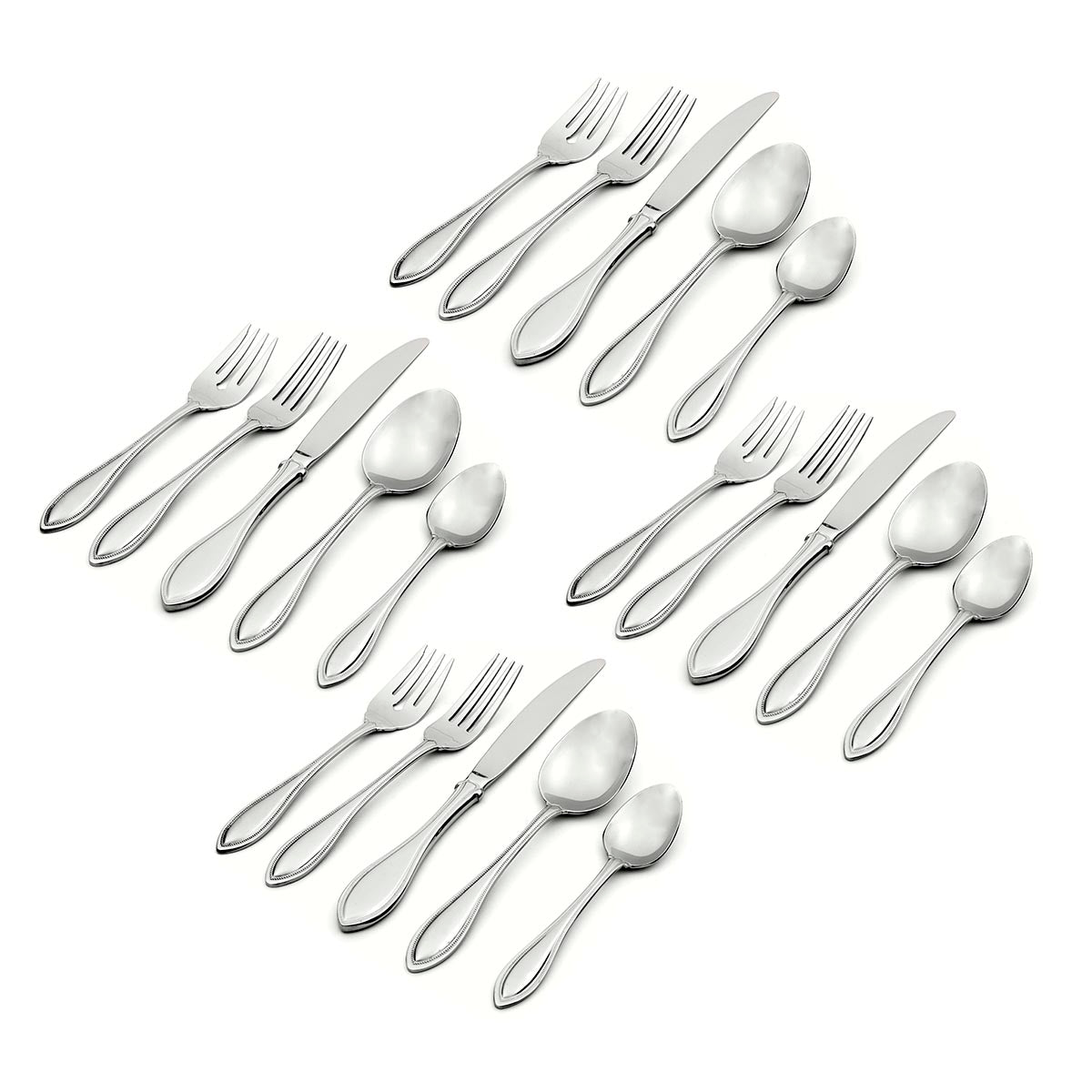 American Harmony 20 Piece Everyday Flatware Set