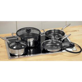 Black Cube 7-Piece Hybrid Quick Release Cookware Set BCSET7