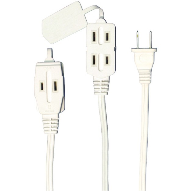 Axis 2 prong 3 outlet Indoor Extension Cord 6ft