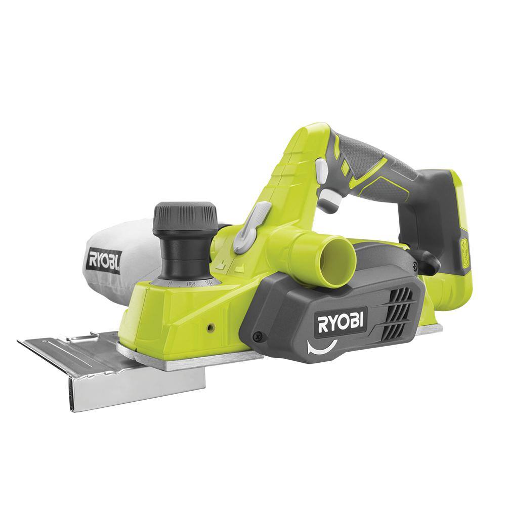 RYOBI ONE+ 18V Cordless 3-14 in. Planer (Tool Only) with Dust Bag P611