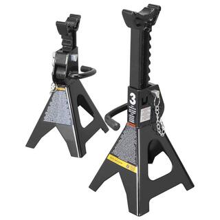 Torin 3-Ton Double-Locking Jack Stands (2-Pack) AT43002AB