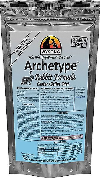 Wysong Archetype Rabbit Formula Freeze-Dried Raw Dog and Cat Food