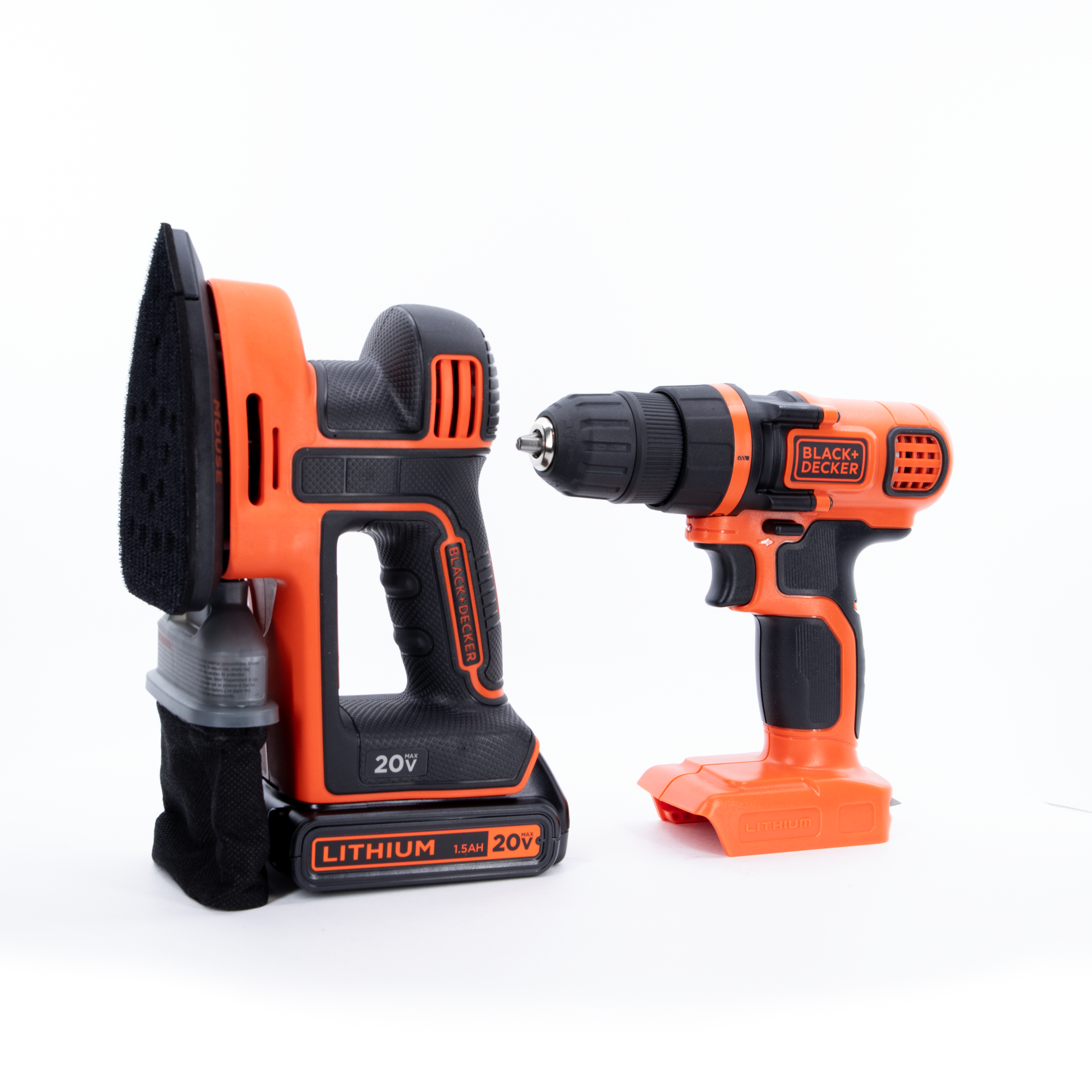 20V MAX* POWERCONNECT™ Cordless Drill/Driver + MOUSE™ Detail Sander Combo Kit